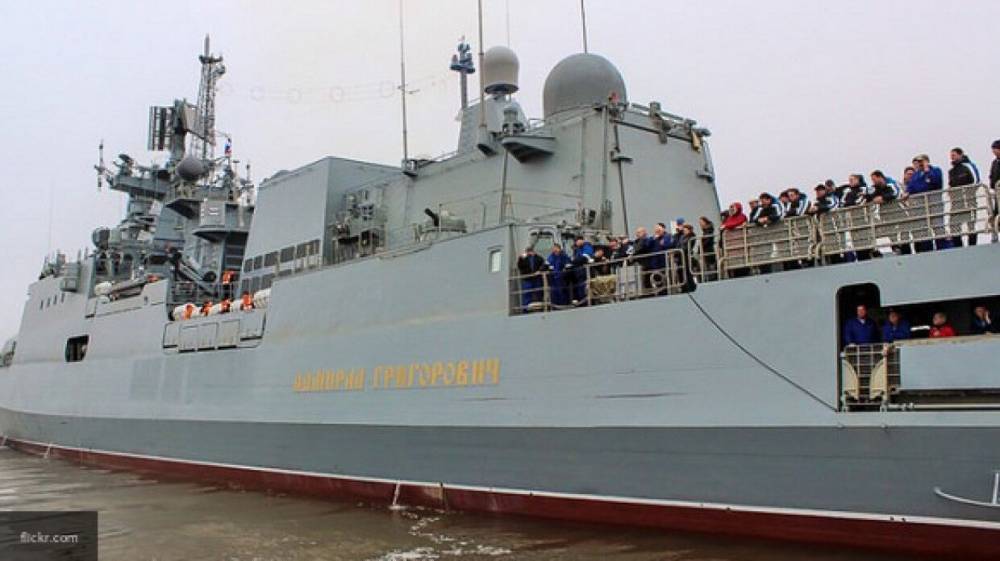 Фрегат "Адмирал Григорович" ВМФ РФ сопроводит корабли снабжения в Балтийское море - politexpert.net - Россия - Владивосток - Шри Ланка
