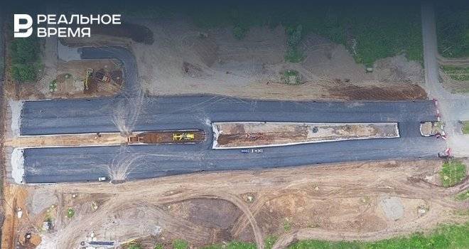 В Нижнекамске ведется строительство новой дороги на стыке улиц Мира и Корабельной - realnoevremya.ru - Казань - Нижнекамск - Татарстан
