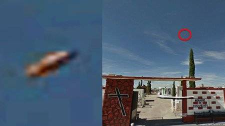 Скотт Уоринг - Сервис Google Earth «поймал» НЛО в небе над кладбищем в Мексике - ufacitynews.ru - Мексика - Тайвань