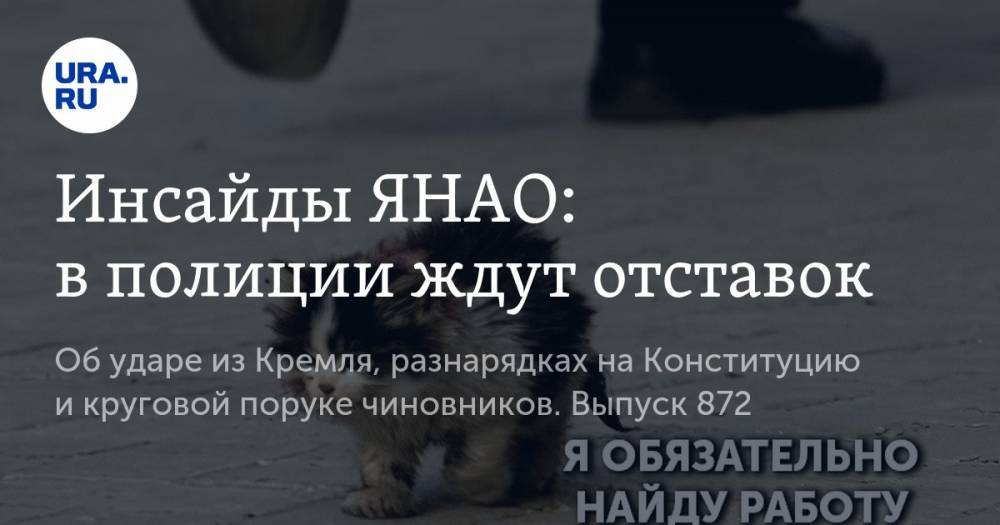 Инсайды ЯНАО: в полиции ждут отставок - ura.news - Мурманск - Салехард - окр. Янао