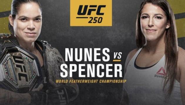Аманда Нуньес - Нуньес - Спенсер: главный бой UFC 250 - ukrinform.ru - Украина