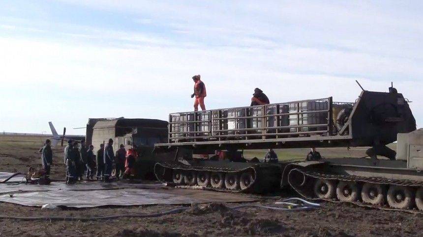 МЧС сообщило о локализации разлива топлива на месте ЧП в Норильске - 5-tv.ru - Россия - Норильск