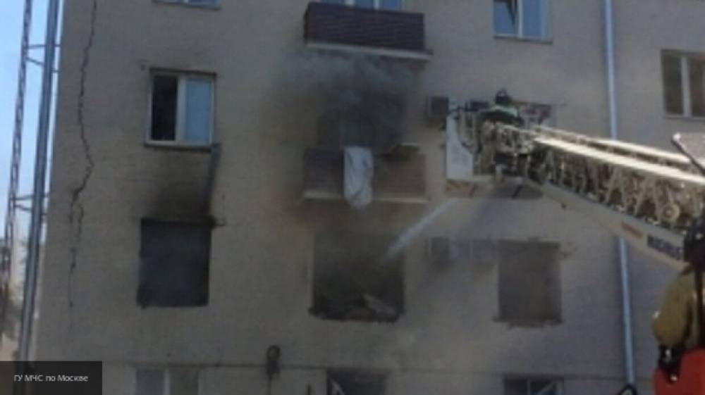 Вадим Наумов - Последствия взрыва в доме на юге Москвы попали на видео - nation-news.ru - Москва