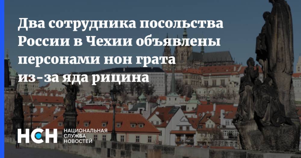 Андрей Бабиш - Два сотрудника посольства России в Чехии объявлены персонами нон грата из-за яда рицина - nsn.fm - Россия - Чехия