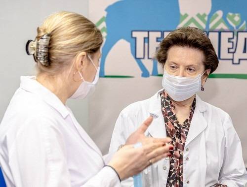 Наталья Комарова - Анна Попова - Комарова отчиталась перед Поповой о ситуации в самом крупном очаге коронавируса в ХМАО - znak.com - Россия - Югра