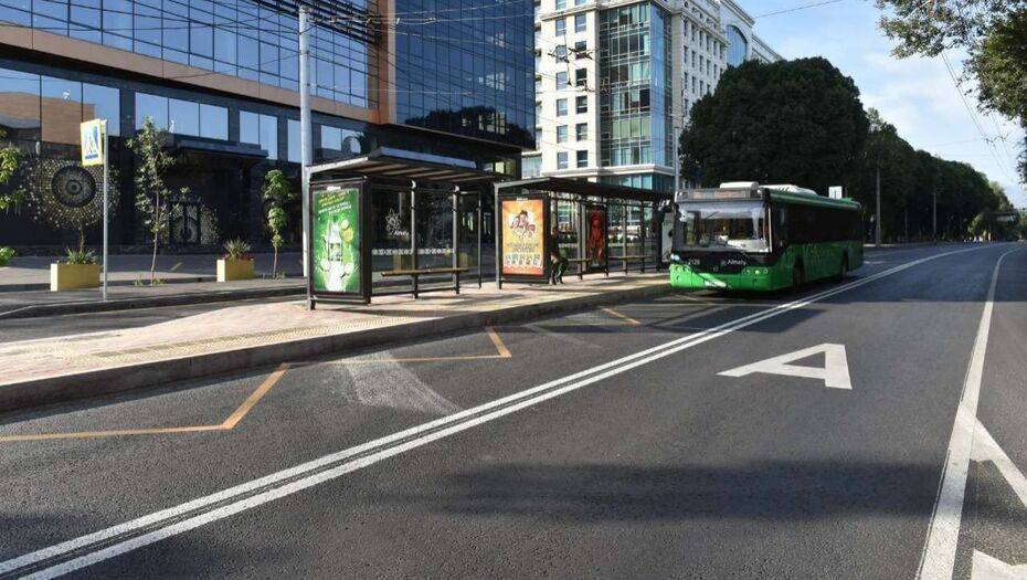 Как будут расширять улицу Толе би ради строительства BRT в Алматы. Эскизы проекта - informburo.kz - Алма-Ата