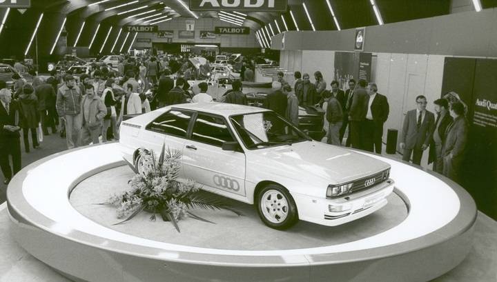 Audi отмечает 40-летие фирменного полного привода quattro - vesti.ru - Женева