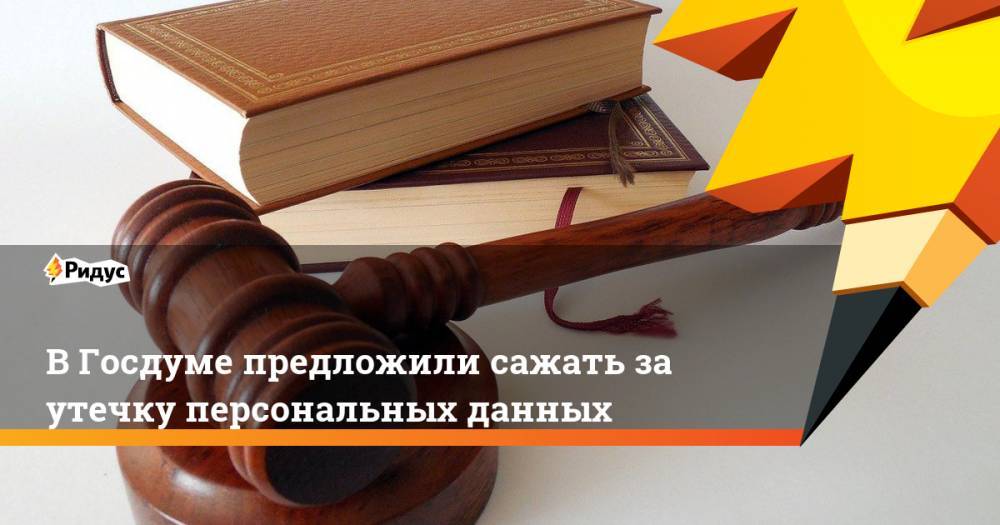 Сергей Миронов - В Госдуме предложили сажать за утечку персональных данных - ridus.ru - Россия