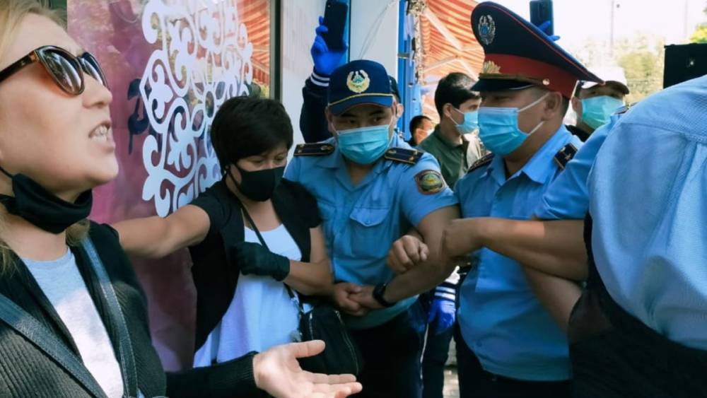 В Казахстане задержаны десятки оппозиционных активистов - svoboda.org - Казахстан - Алма-Ата
