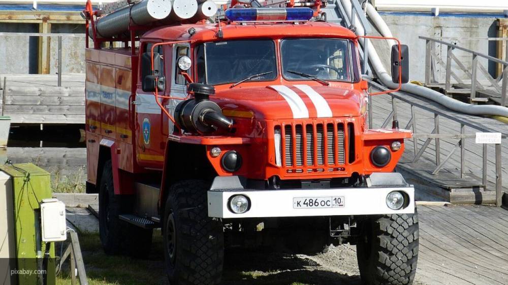 Спасатели потушили пожар в подмосковном киногородке - nation-news.ru - Россия - Московская обл.