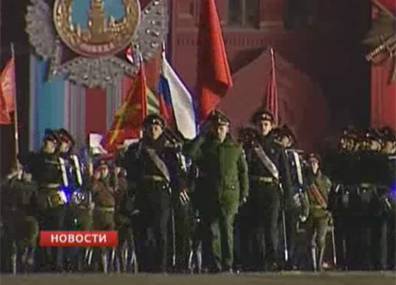 В Москве прошла ночная репетиция военного парада - tvr.by - Москва - Россия - Берлин