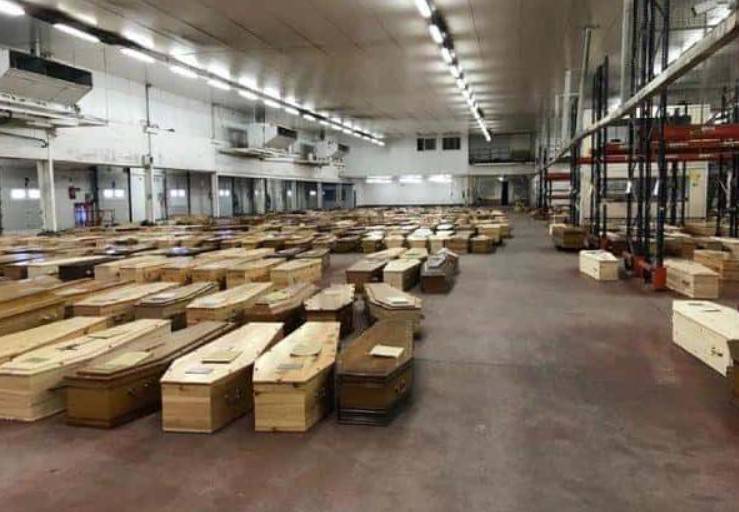 Временный морг для жертв коронавируса под Парижем закрыли из-за спада эпидемии - 24news.com.ua - Париж