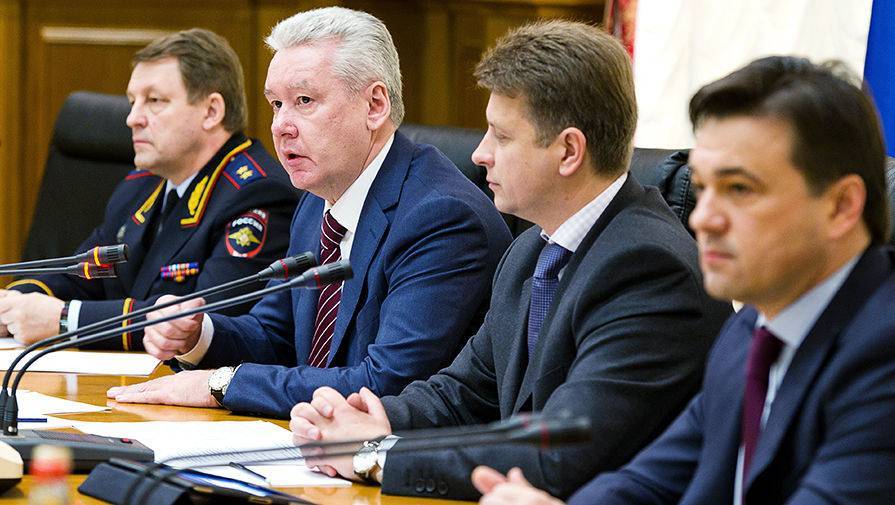Андрей Воробьев - Сергей Собянин - Воробьев поблагодарил Собянина за помощь в борьбе с коронавирусом - gazeta.ru - Москва - Россия - Московская обл.
