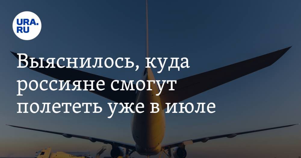 Выяснилось, куда россияне смогут полететь уже в июле - ura.news - Россия - Китай - Южная Корея - Турция