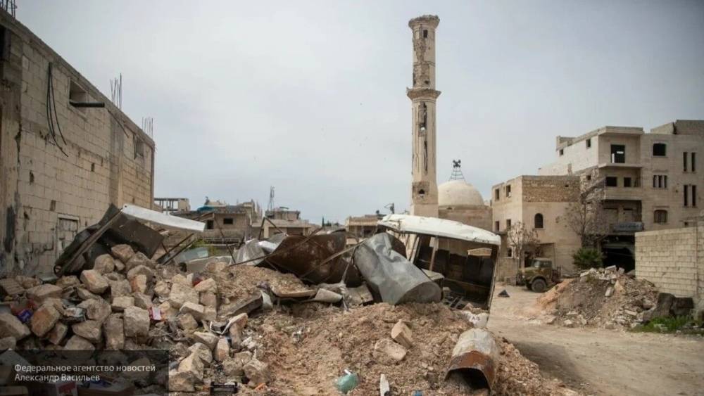 Сирийские военные обстреляли опорные пункты боевиков у поселка Хан-Тутин в Идлибе - politros.com - Россия - Сирия