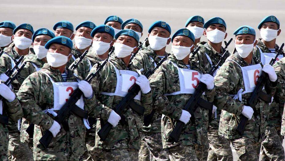 Казахстанские военнослужащие готовятся к параду Победы в Москве - informburo.kz - Москва - Казахстан