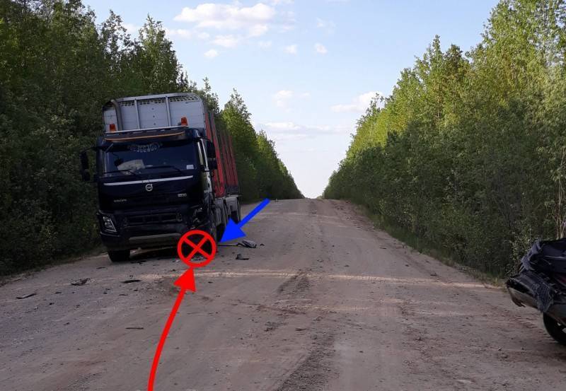 В Усть-Куломском районе LADA врезалась в большегруз - komiinform.ru - респ. Коми - Сыктывкар - Печорск