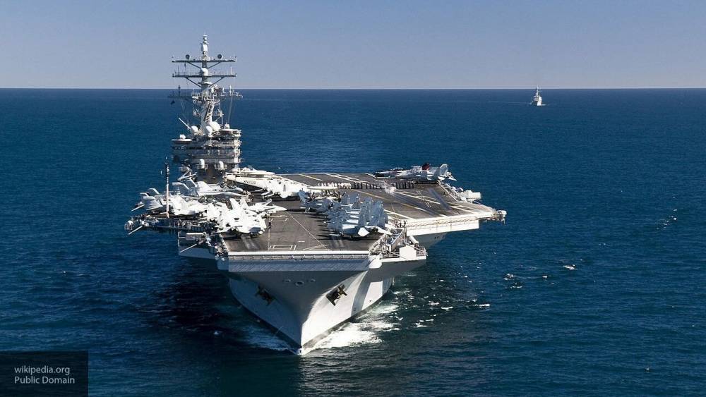 Американский атомный авианосец отправили на учения в Японию - politros.com - США - Япония