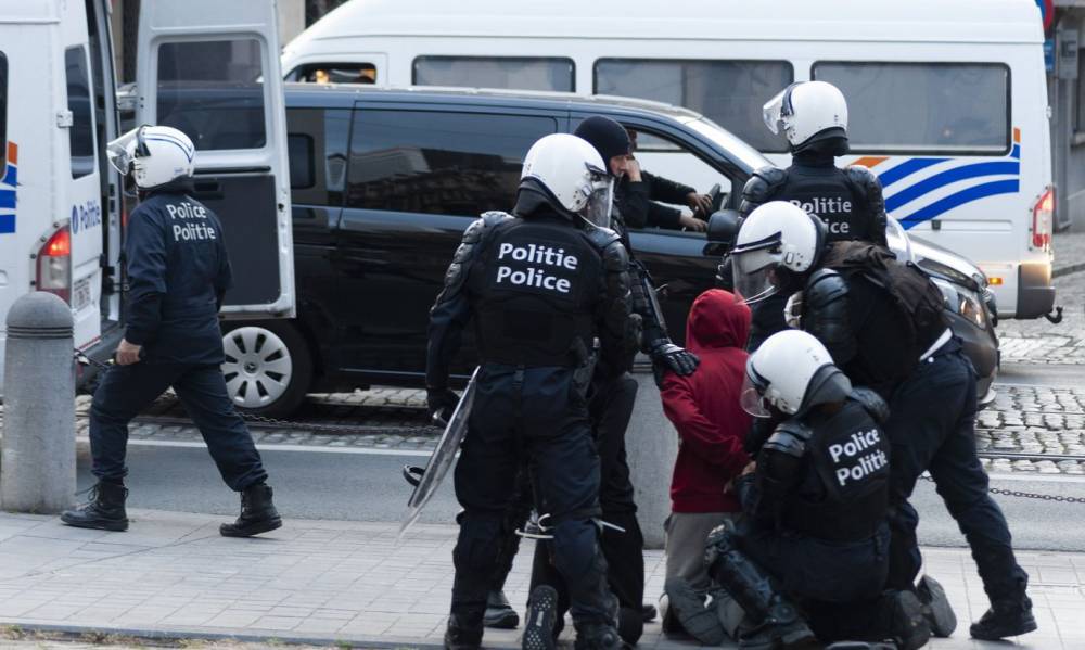 В Брюсселе мирные акции протеста переросли в беспорядки - 24news.com.ua - Бельгия - Брюссель