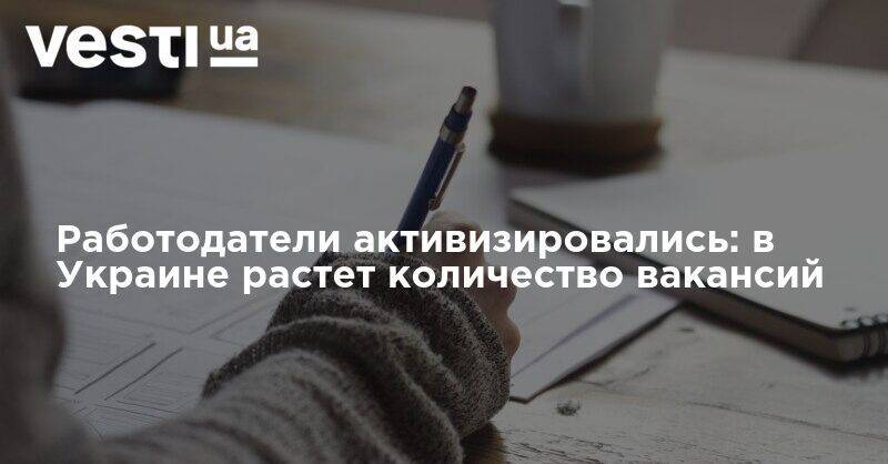 Работодатели активизировались: в Украине растет количество вакансий - vesti.ua - Украина