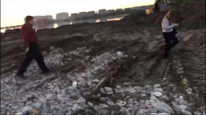 В "СКА Арена" прокомментировали сообщения о выгрузке строительного мусора у Финского залива - piter.tv - Ленинградская обл.