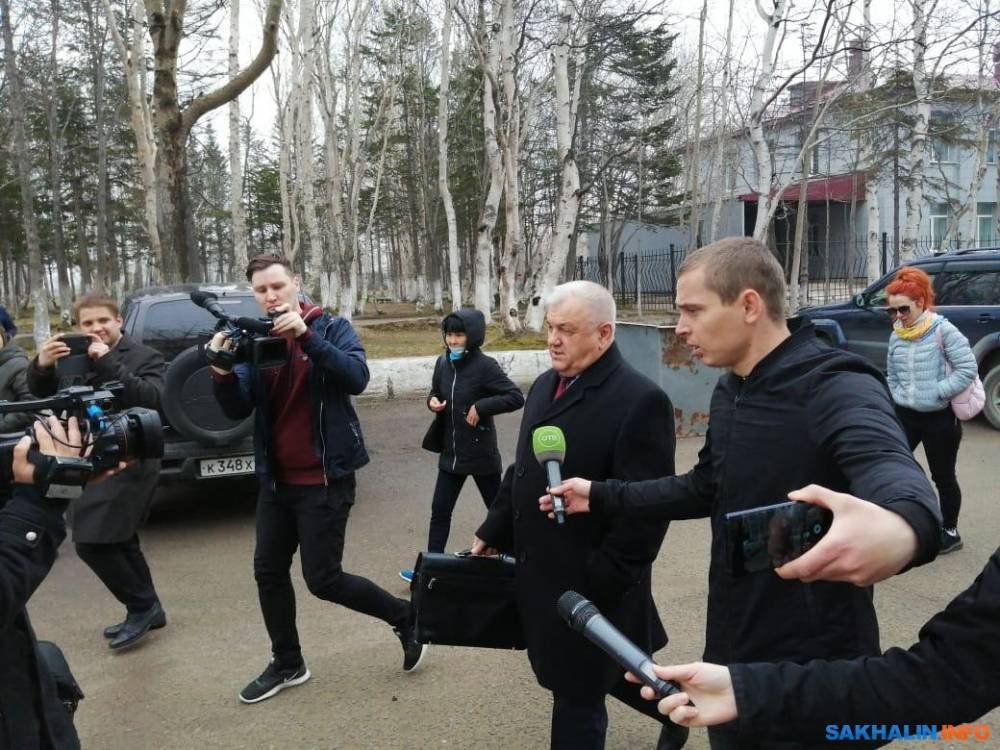 Валерий Лимаренко - Сергей Гусев - Суд Лимаренко и Гусева отложили на неделю - sakhalin.info