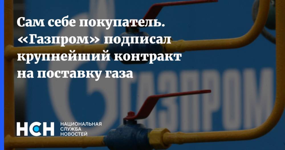 Аркадий Ротенберг - Сергей Куприянов - Сам себе покупатель. «Газпром» подписал крупнейший контракт на поставку газа - nsn.fm
