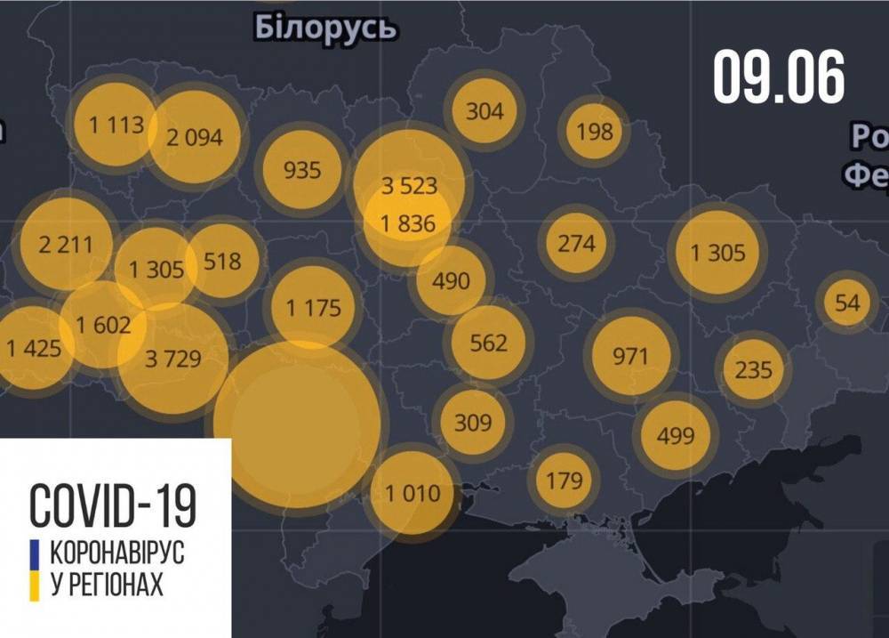 В Украине за сутки 394 новых случаев COVID-19, 13 - летальных: статистика по областям - prm.ua - Украина - Запорожская обл. - Ивано-Франковская обл. - Волынская обл. - Кировоградская обл. - Днепропетровская обл. - Винницкая обл. - Житомирская обл. - Закарпатская обл. - Донецкая обл.