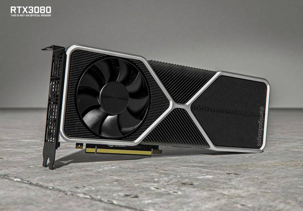 Видеокарта NVIDIA GeForce RTX 3080 засветилась на «живых» фотографиях и рендерах, она получила новый необычный дизайн - itc.ua
