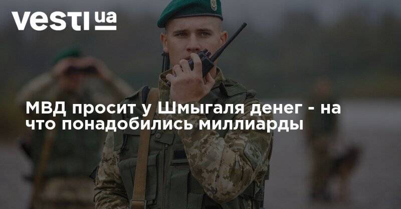 Денис Шмыгаль - МВД просит у Шмыгаля денег - на что понадобились миллиарды - vesti.ua - Украина