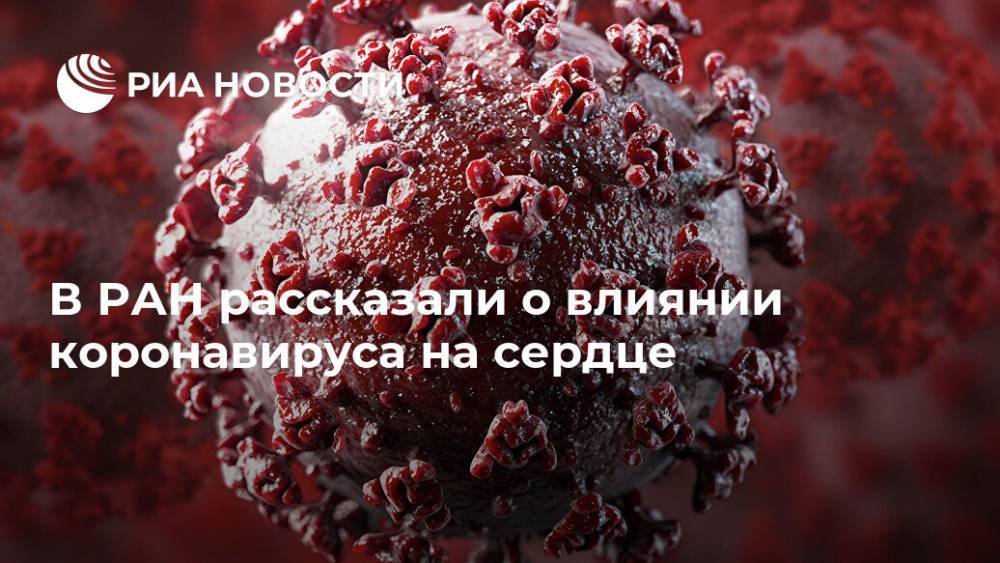 Юрий Беленков - В РАН рассказали о влиянии коронавируса на сердце - ria.ru - Москва - Россия