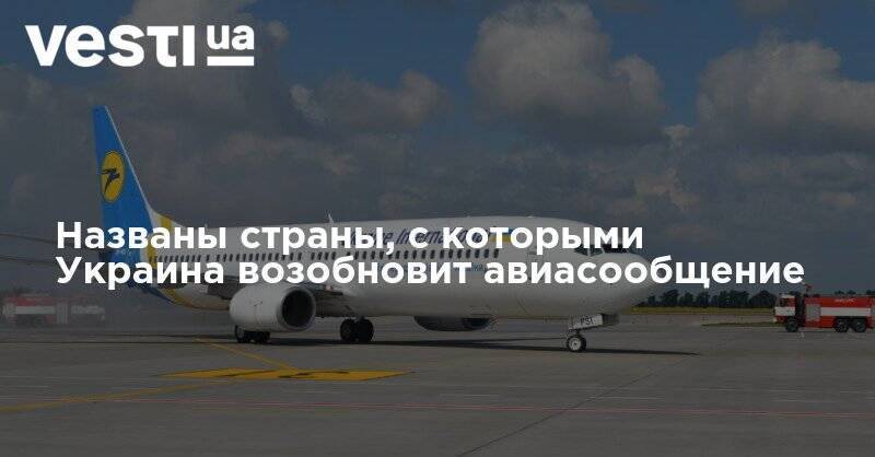 Евгений Енин - Названы страны, с которыми Украина возобновит авиасообщение - vesti.ua - Австрия - Китай - Украина - Япония - Мальта - Чехия - Сербия - Кипр - Эмираты - Сингапур