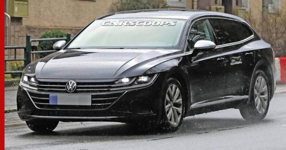 В сети появились свежие фотографии Volkswagen Arteon в новом кузове - profile.ru