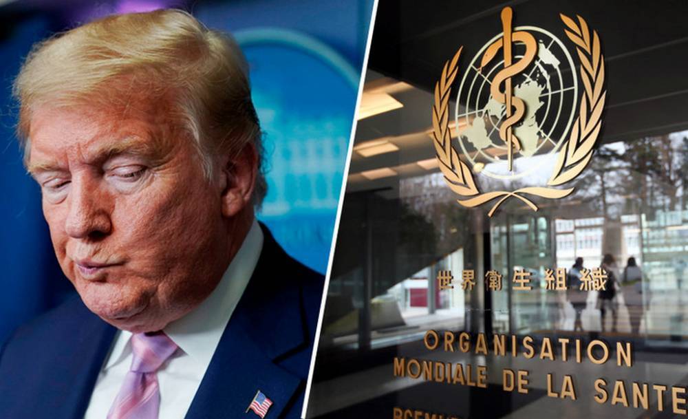 Дональд Трамп - Трамп заявил о разрыве отношений между США и ВОЗ - vchaspik.ua - Китай - США - Вашингтон