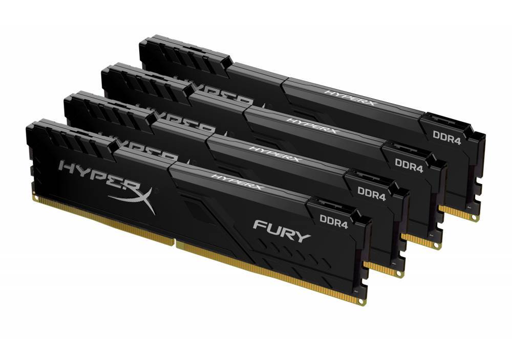 HyperX представил новые модули памяти FURY DDR4 для новейших платформ Intel и AMD с поддержкой автоматического разгона и 32 ГБ объема на слот - itc.ua