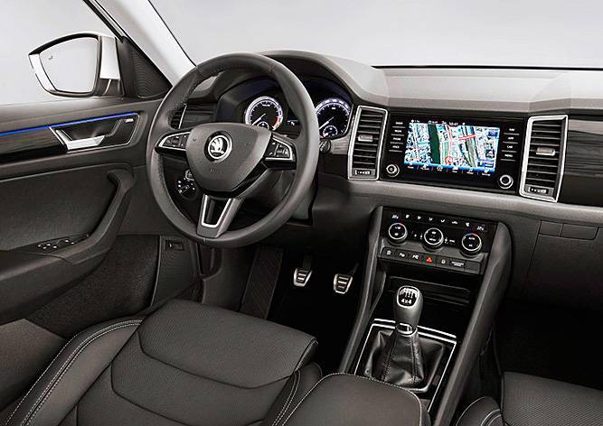Škoda показала салон нового внедорожника Kodiaq - vinegret.cz - Париж - Берлин - Чехия