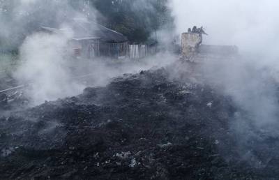 Два человека погибли на пожаре в Дятловском районе - ont.by - Гродненская обл. - район Дятловский