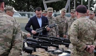 Ираклий Гарибашвили - Грузинские военные перешли на пулеметы «натовского» калибра - eadaily.com - США - Грузия