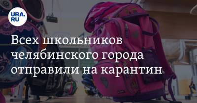 Всех школьников челябинского города отправили на карантин - ura.news - Челябинская обл. - Снежинск