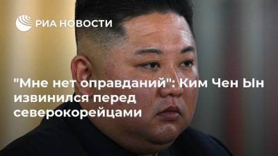 Ким Ченын - Ким Чен Ын - "Мне нет оправданий": Ким Чен Ын извинился перед северокорейцами - ria.ru - КНДР - Пхеньян - Сеул - Корея