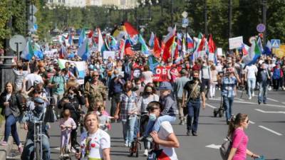 В Хабаровске, несмотря на разгон демонстрантов, возобновились акции протеста - ru.espreso.tv - Россия - Хабаровск