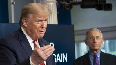 Дональд Трамп - Энтони Фаучи - Трамп ответил Фаучи на обвинение в использовании его слов в своем ролике - iz.ru - США