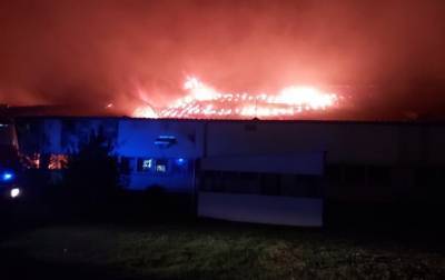 В Мукачево произошел крупный пожар на лыжной фабрике - korrespondent.net - Харьков - Мукачево - Гсчс
