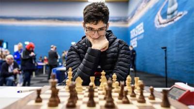 Левон Аронян - Фабиано Каруан - Магнусый Карлсеный - Алиреза Фируджа - Иранец Фируджа лидирует на шахматном Norway Chess в Ставангере - vesti.ru - Норвегия - Армения - Иран