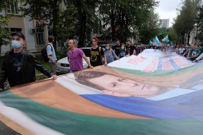 Сергей Фургал - На двоих участников протестов в Хабаровске завели дела по «дадинской» статье - rtvi.com - Хабаровск