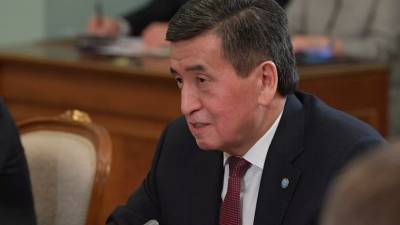 Жозепа Борреля - Сооронбая Жээнбеков - В ЕС заявили о легитимности власти Жээнбекова - russian.rt.com - Киргизия