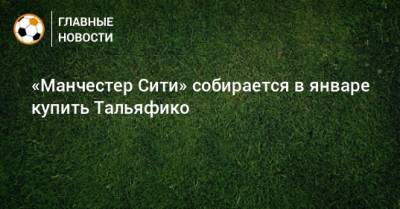 Александр Зинченко - Николас Тальяфико - «Манчестер Сити» собирается в январе купить Тальяфико - bombardir.ru
