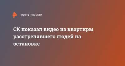 Данил Монахов - СК показал видео из квартиры расстрелявшего людей на остановке - ren.tv - Нижегородская обл. - Бор