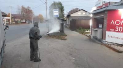 Сергей Златогорский - В Кузнецке из-за коронавируса и ОРВИ дезинфицируют остановки - penzainform.ru