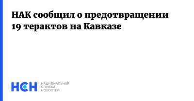 Александр Бортников - НАК сообщил о предотвращении 19 терактов на Кавказе - nsn.fm - Москва - Россия